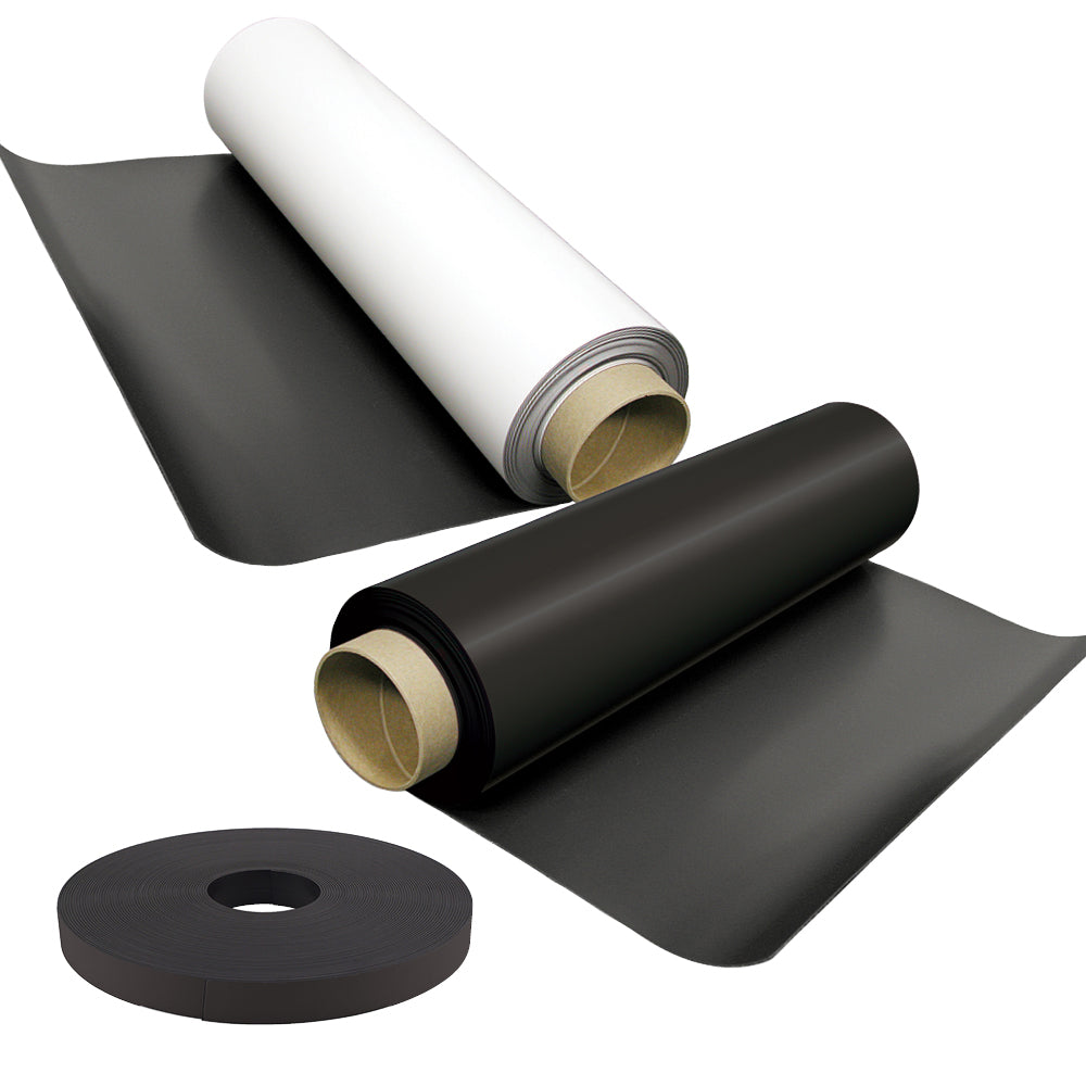 Black Vinyl Magnetic Sheeting - By the Foot