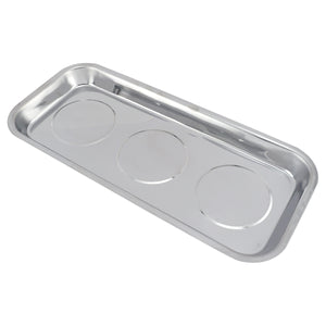 07686 14" Rectangle Magnetic Parts Tray - Overhead View