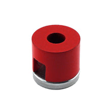 Load image into Gallery viewer, 07258 Alnico 2-Pole Button Magnet with Keeper - 45 Degree Angle View