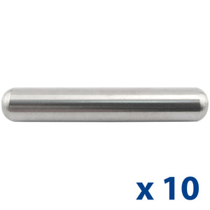 COW-CP5MAGX10 Alnico Cow Magnets (10pk) - Top View x10
