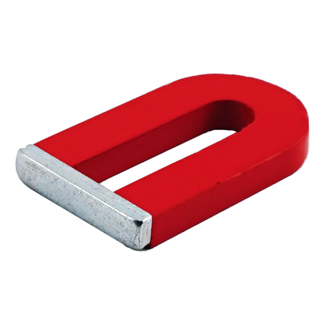 07225 Alnico Horseshoe Magnet with Keeper - 45 Degree Angle View