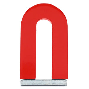 07225 Alnico Horseshoe Magnet with Keeper - Front View
