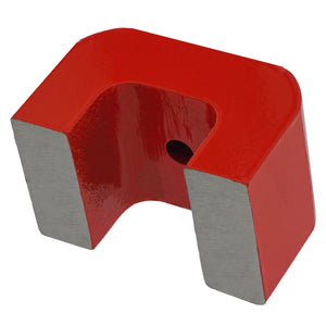 07271 Alnico Horseshoe Magnet with Keeper - 45 Degree Angle View