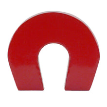 Load image into Gallery viewer, 07279 Alnico Horseshoe Magnet with Keeper - Front View