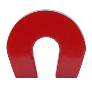 07279 Alnico Horseshoe Magnet with Keeper - Front View