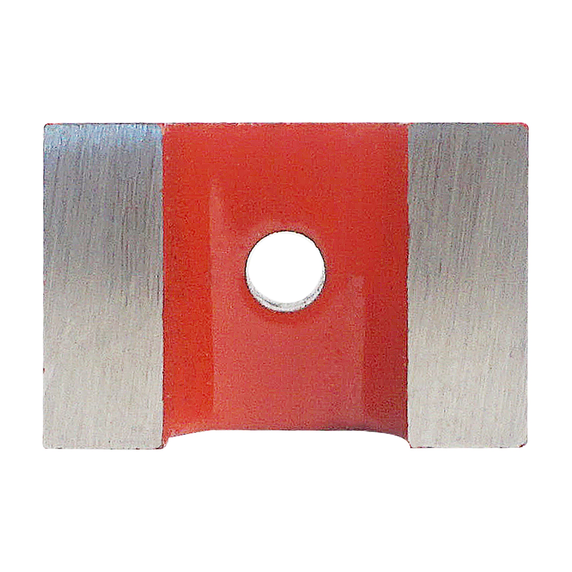 Load image into Gallery viewer, HS811NS01 Alnico Horseshoe Magnet with Keeper - Top View