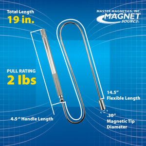 07229 Bend-It™ Bendable Magnetic Pick-up Tool - Side View