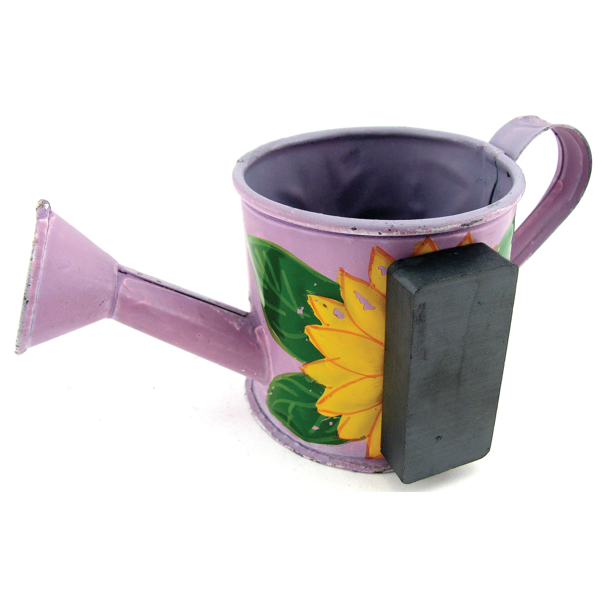 Load image into Gallery viewer, CB247MAG Ceramic Block Magnet - Attached to Metal Flowering Pot