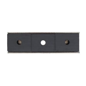 CA293WN Ceramic Channel Magnet with Plated Base & Nut - Front View