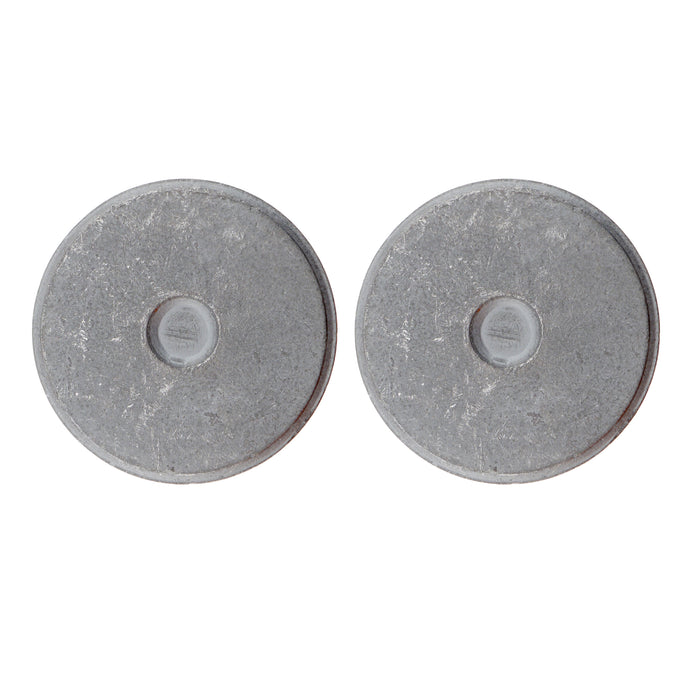 07041 Ceramic Disc Magnets (2pk) - Front View