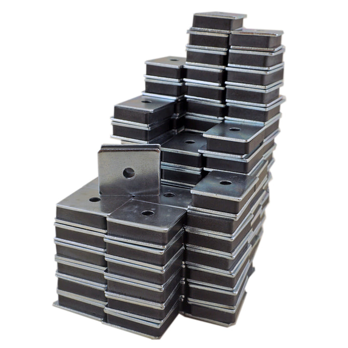 CA41LWHX100 Ceramic Latch Magnet Assemblies (100pk) - 45 Degree Angle