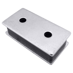 CA42LW2H Ceramic Latch Magnet Assembly - 45 Degree Angle View
