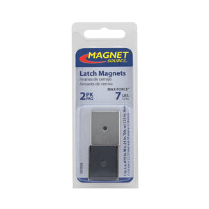 07220 Ceramic Latch Magnet Channel Assemblies (2pk) - Top View