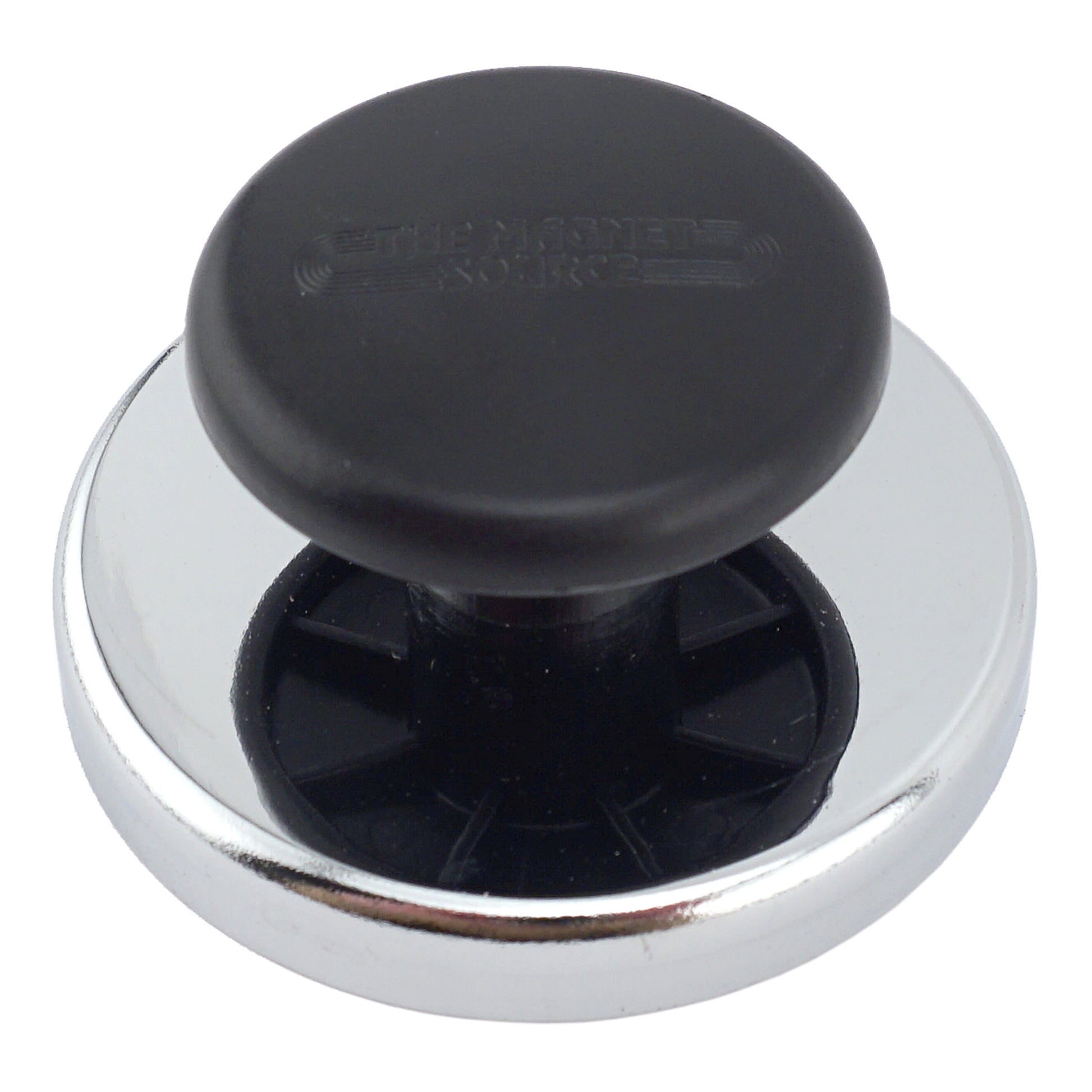 Load image into Gallery viewer, HMKR-70 Ceramic Round Base Magnet with Knob - 45 Degree Angle View