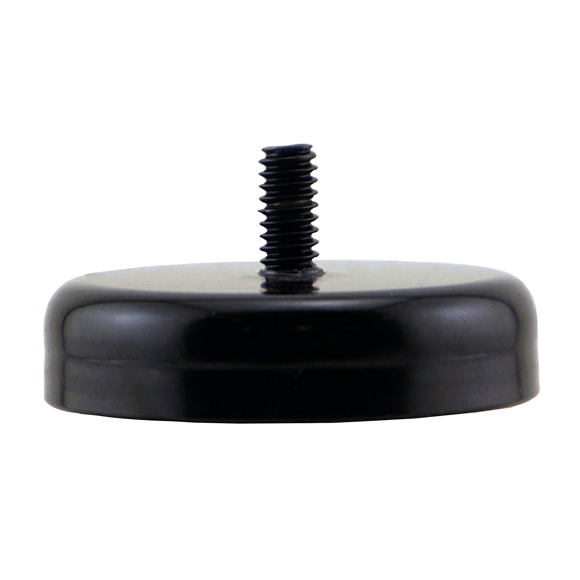 Load image into Gallery viewer, CACM200BPC Ceramic Round Base Magnet with Male Thread - Side View