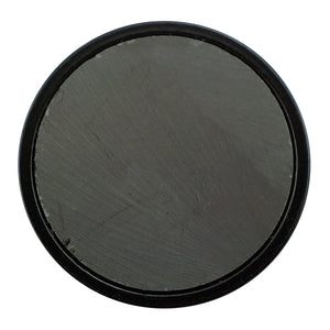 CACM200BPC Ceramic Round Base Magnet with Male Thread - Top View