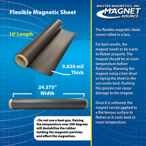ZGN2024P10 Flexible Magnetic Sheet - Front View