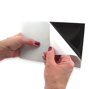 07014 Flexible Magnetic Sheet with Adhesive - In Use