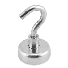 Load image into Gallery viewer, NACK098 Grade 42 Neodymium Magnetic Hook - 45 Degree Angle View