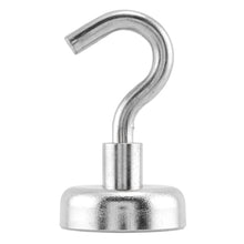 Load image into Gallery viewer, NACK098 Grade 42 Neodymium Magnetic Hook - Side View