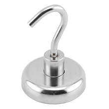 Load image into Gallery viewer, NACK126 Grade 42 Neodymium Magnetic Hook - 45 Degree Angle View