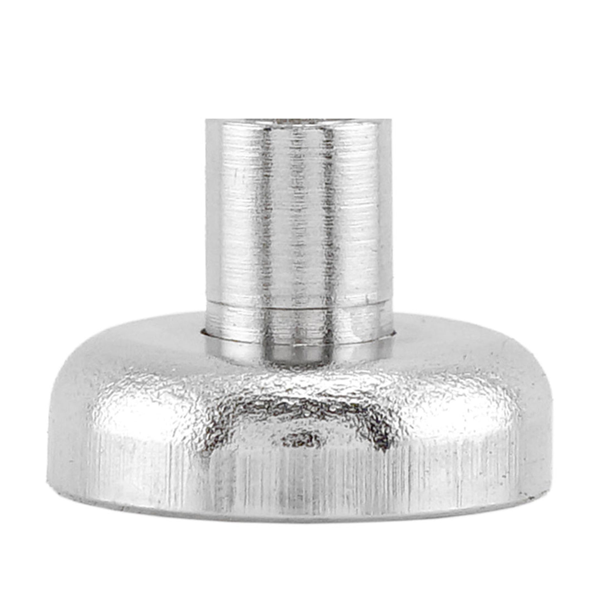 Load image into Gallery viewer, NACF063 Grade 42 Neodymium Round Base Magnet with Female Thread - Side View