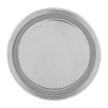 Load image into Gallery viewer, NACF063 Grade 42 Neodymium Round Base Magnet with Female Thread - Top View