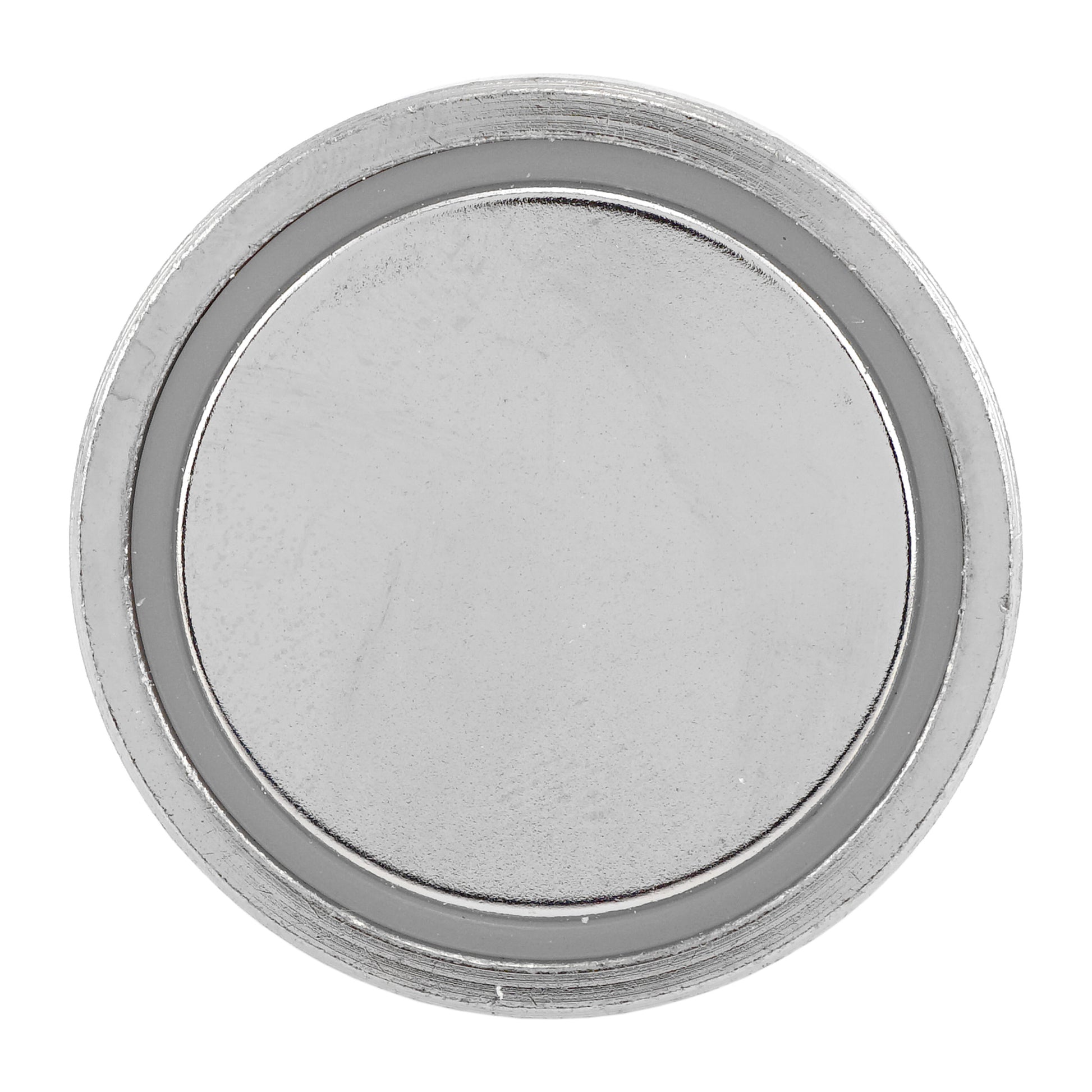 Load image into Gallery viewer, NACF098 Grade 42 Neodymium Round Base Magnet with Female Thread - Top View