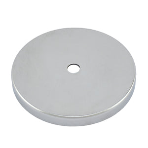 RB100C Heavy-Duty Ceramic Round Base Magnet - Front View