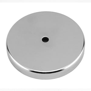 RB80PRC Heavy-Duty Ceramic Round Base Magnet - 45 Degree Angle View