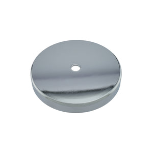RB85CBX Heavy-Duty Ceramic Round Base Magnet - 45 Degree Angle View