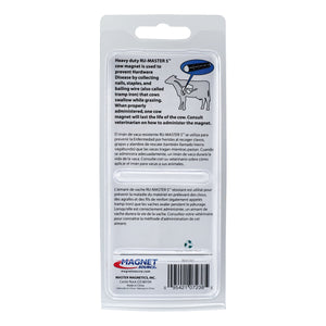 07238 Heavy-Duty Ru-Master 5™ Cow Magnet - Specifications