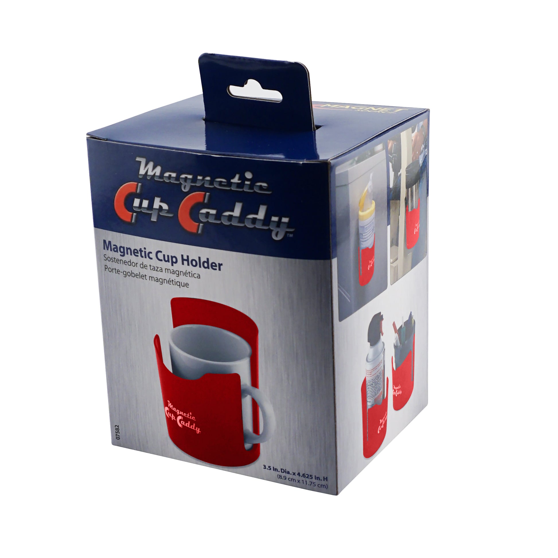Load image into Gallery viewer, 07582 Magnetic Cup Caddy™, Red - Bottom View