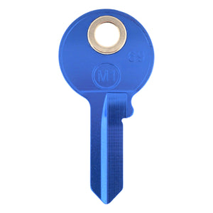 50693 Magnetic Key, M1-69 Blue - Front View
