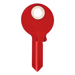 50692 Magnetic Key, M1-69 Red - Front View
