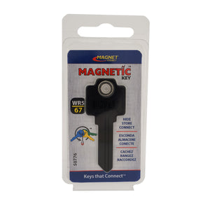 50776 Magnetic Key, WR5-67 Black - Side View