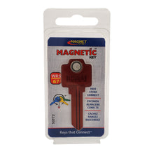 Load image into Gallery viewer, 50772 Magnetic Key, WR5-67 Red - Side View