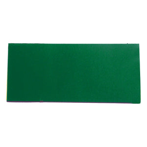ZGN03080GR/WKS50 Magnetic Labeling Strip with Green Vinyl Surface - Bottom View