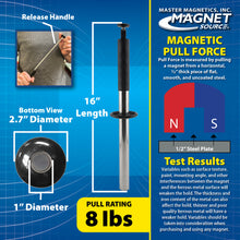 Load image into Gallery viewer, RHS02 Magnetic Retrieving Baton with Release - Side View
