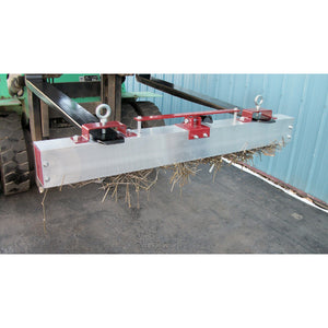 MTBS84 Magnetic Sweeper with Quick Release - In Use