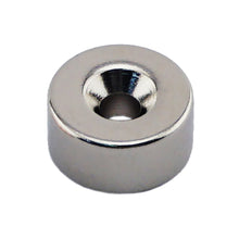 Load image into Gallery viewer, NR005020NCTS Neodymium Countersunk Ring Magnet - Front View