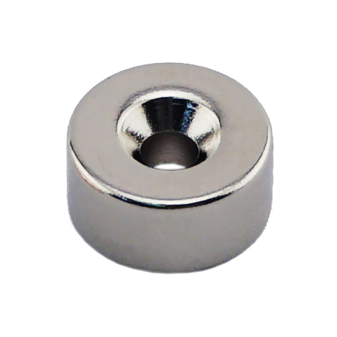 NR005020NCTS Neodymium Countersunk Ring Magnet - Front View