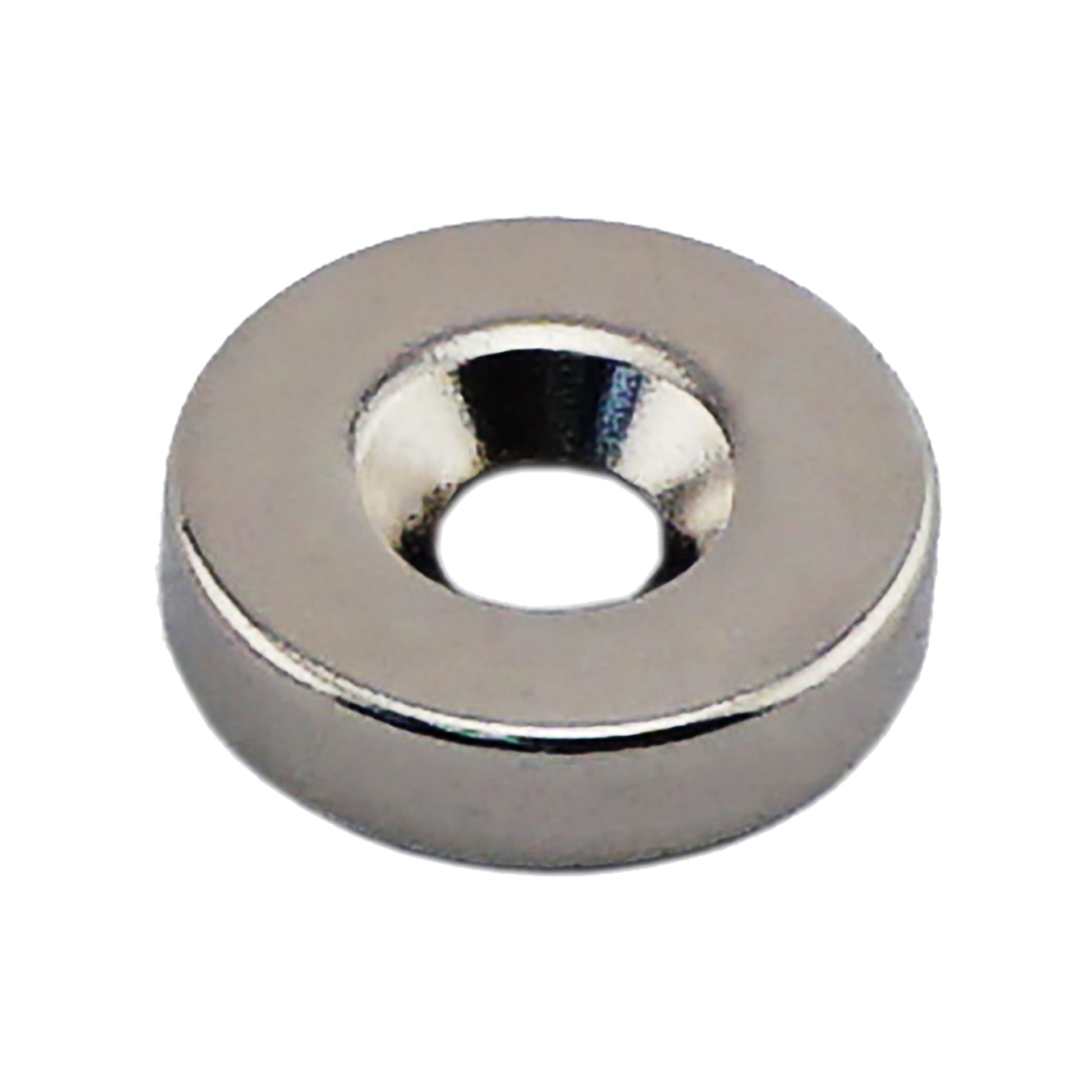 Load image into Gallery viewer, NR007519NCTS Neodymium Countersunk Ring Magnet - Front View