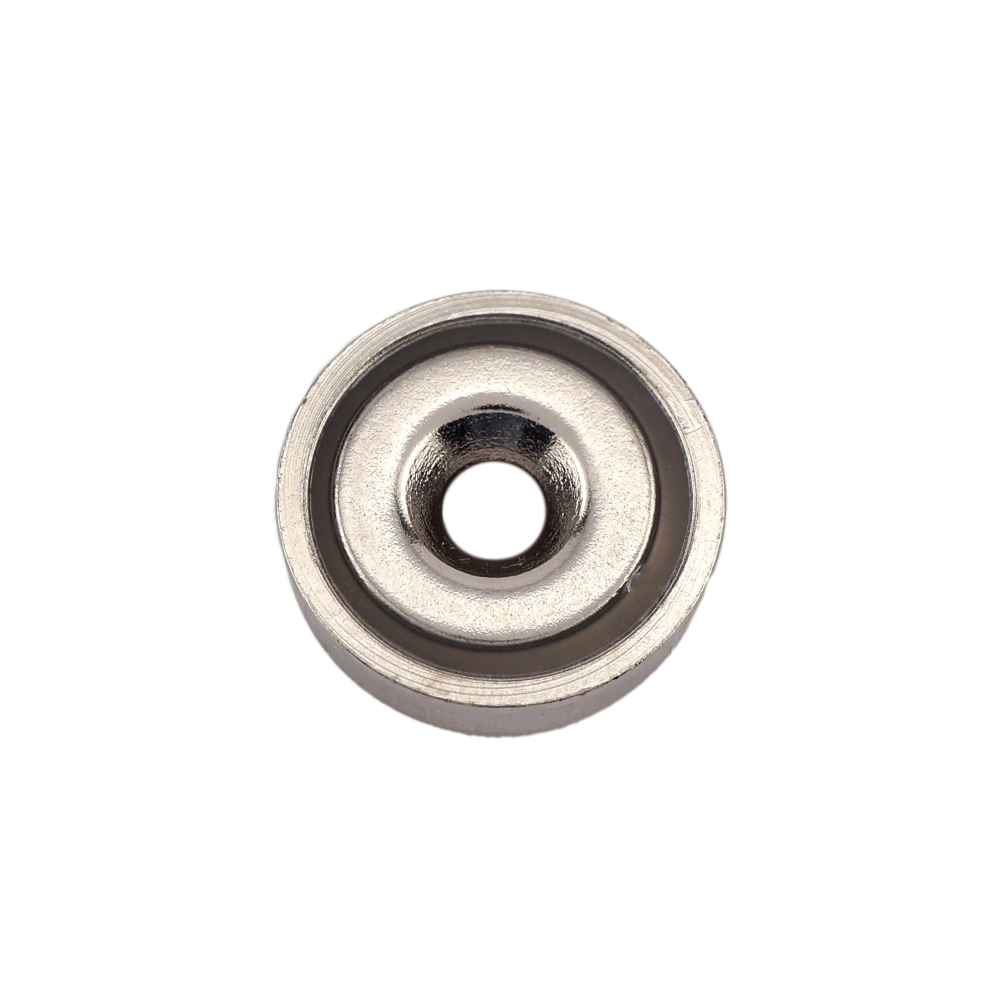 Load image into Gallery viewer, NAC007500NBX Neodymium Countersunk Round Base Assembly - Top View