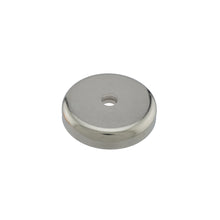 Load image into Gallery viewer, NAC017500NBX Neodymium Countersunk Round Base Assembly - 45 Degree Angle View