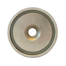 Load image into Gallery viewer, NAC025000NBX Neodymium Countersunk Round Base Assembly - Top View