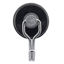 Load image into Gallery viewer, MHHH07580BX Neodymium Rotating and Swinging Magnetic Hook - Bottom View