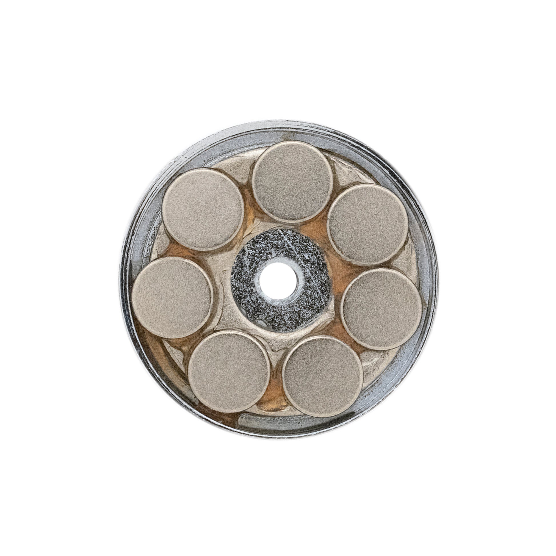 Load image into Gallery viewer, RB20N-NEOBX Neodymium Round Base Magnet - Top View