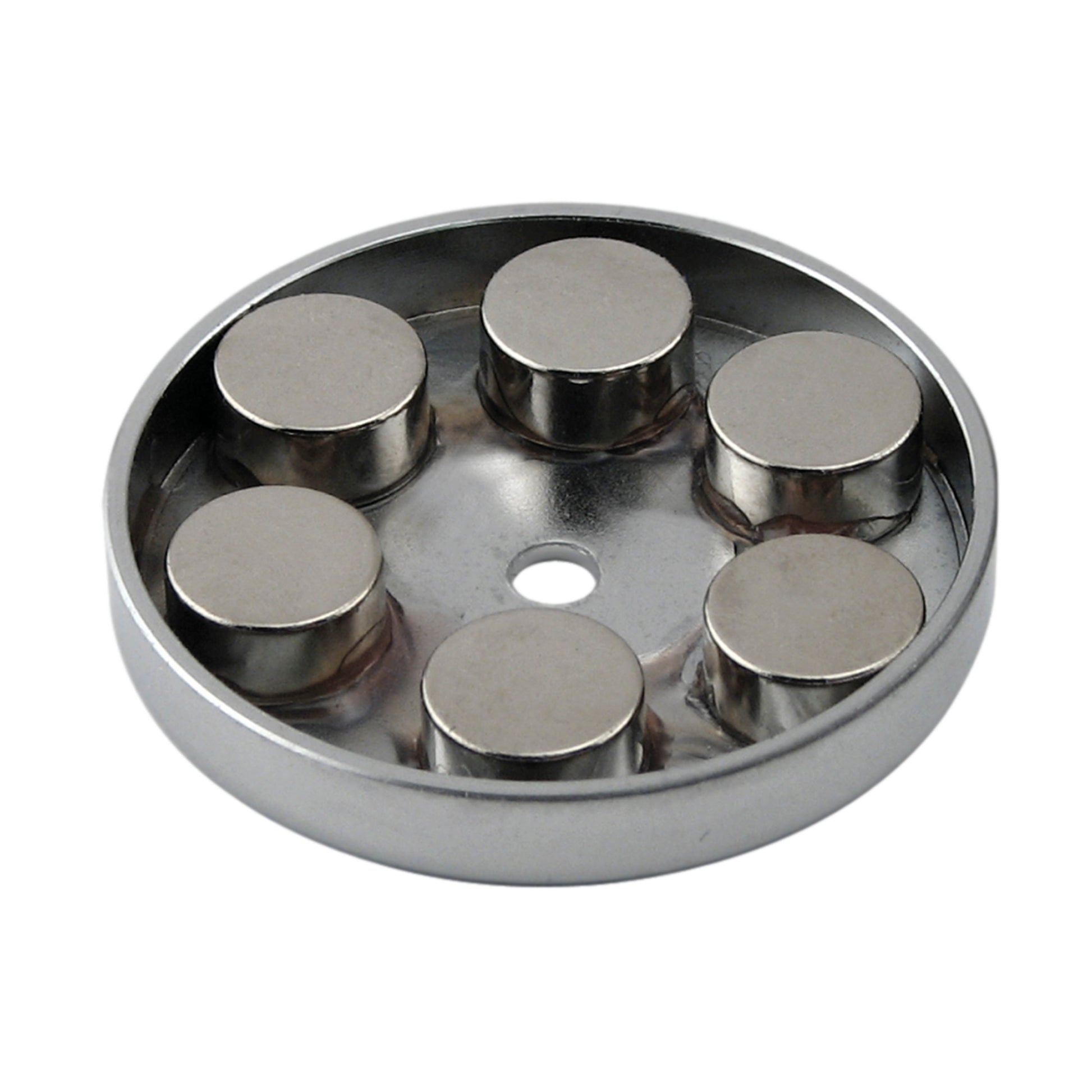 Load image into Gallery viewer, RB50N-NEO Neodymium Round Base Magnet - Bottom View