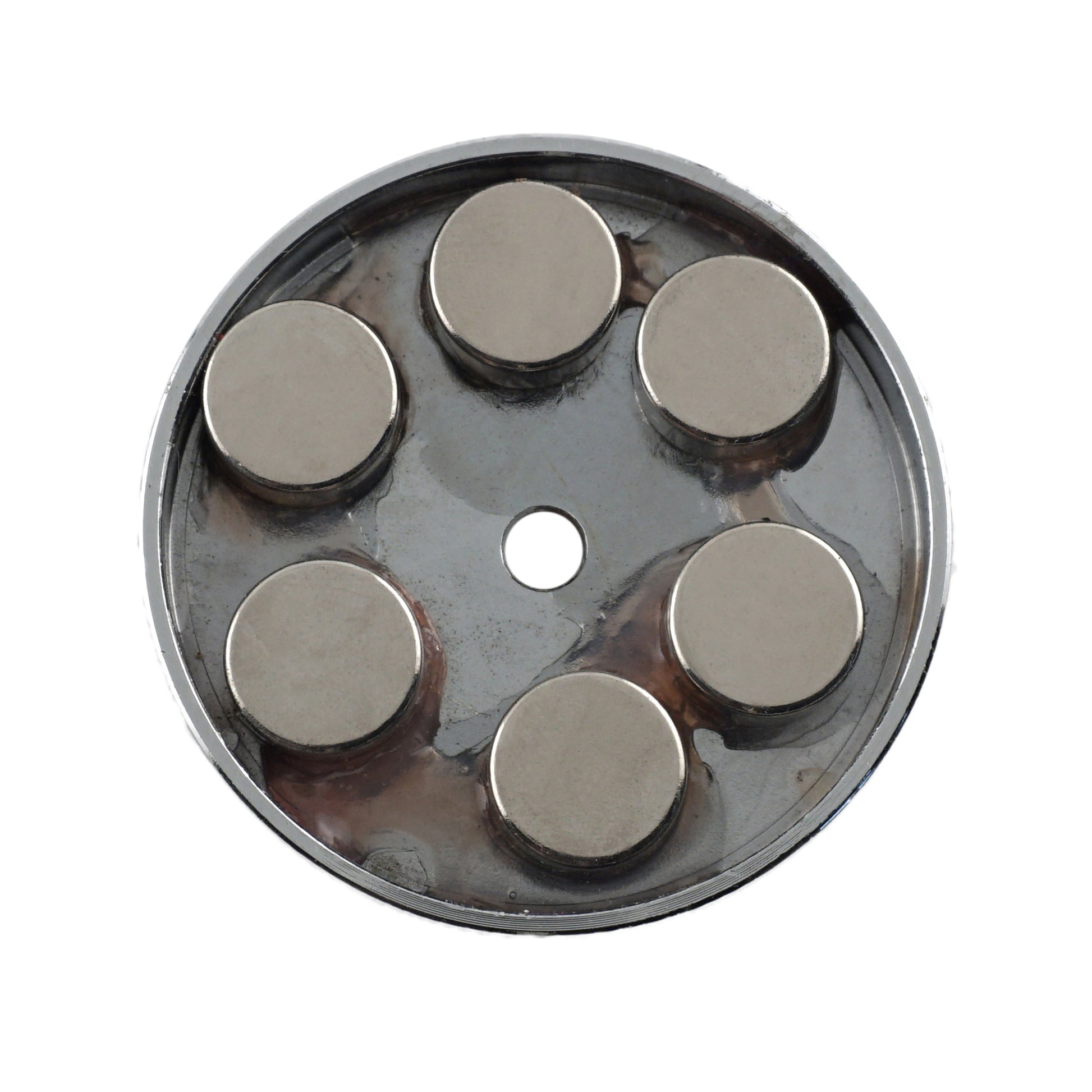 Load image into Gallery viewer, RB50N-NEO Neodymium Round Base Magnet - Top View